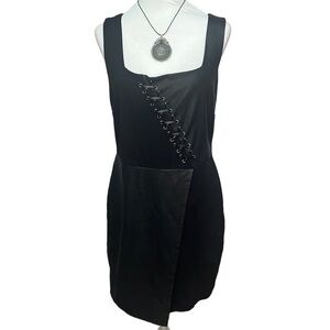 Boston Proper Faux Leather Dress